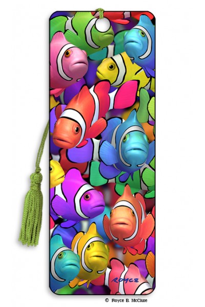 3D Fun and Interactive Bookmarks - Crazy Critters