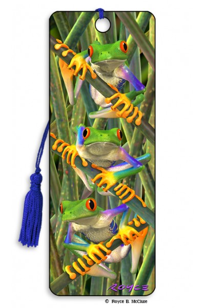 3D Fun and Interactive Bookmarks - Crazy Critters