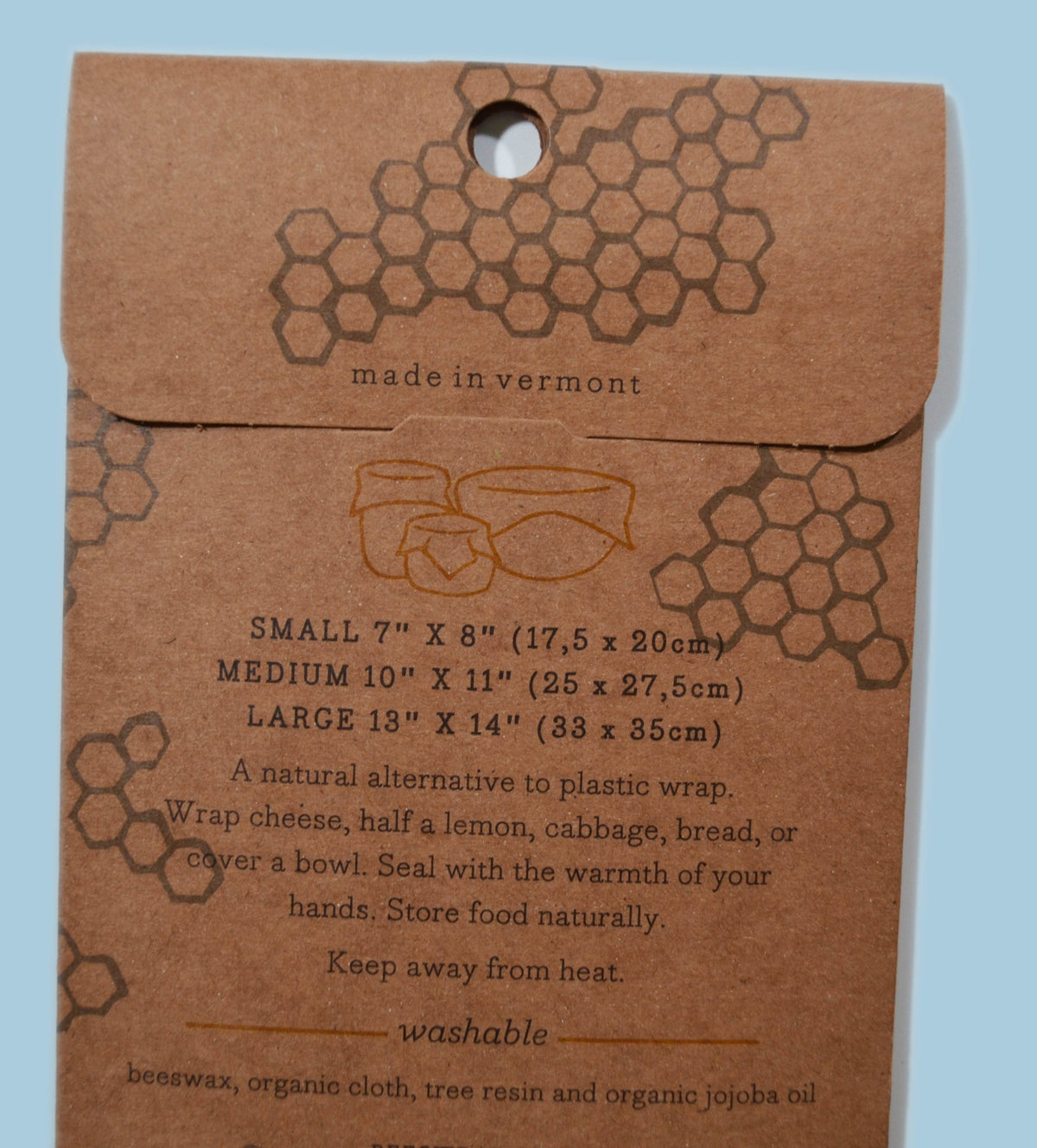 Bee's Wrap - Safe and Responsible Organic Replacement for Plastic Wrap