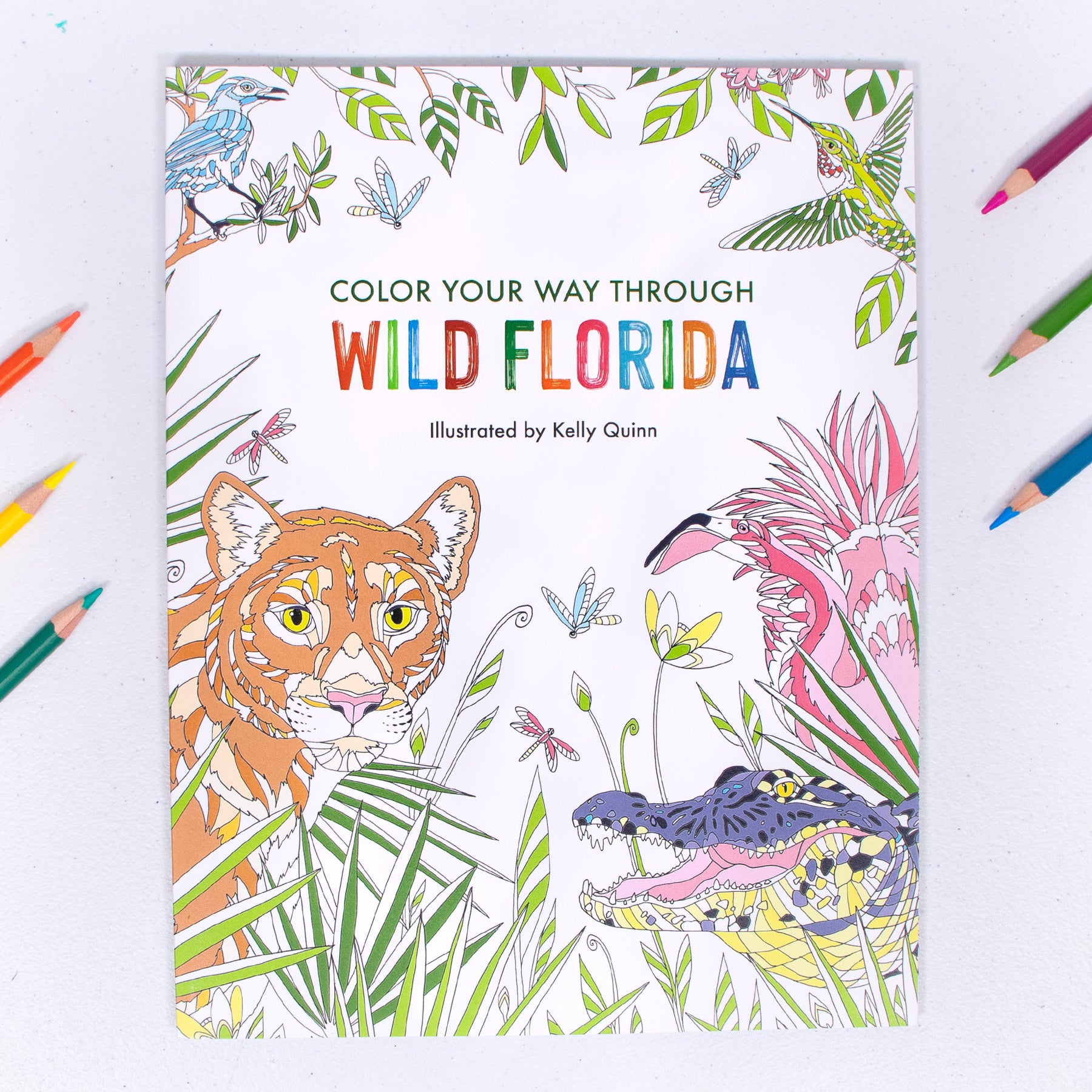 Feminine Wild: adult coloring book (Paperback)