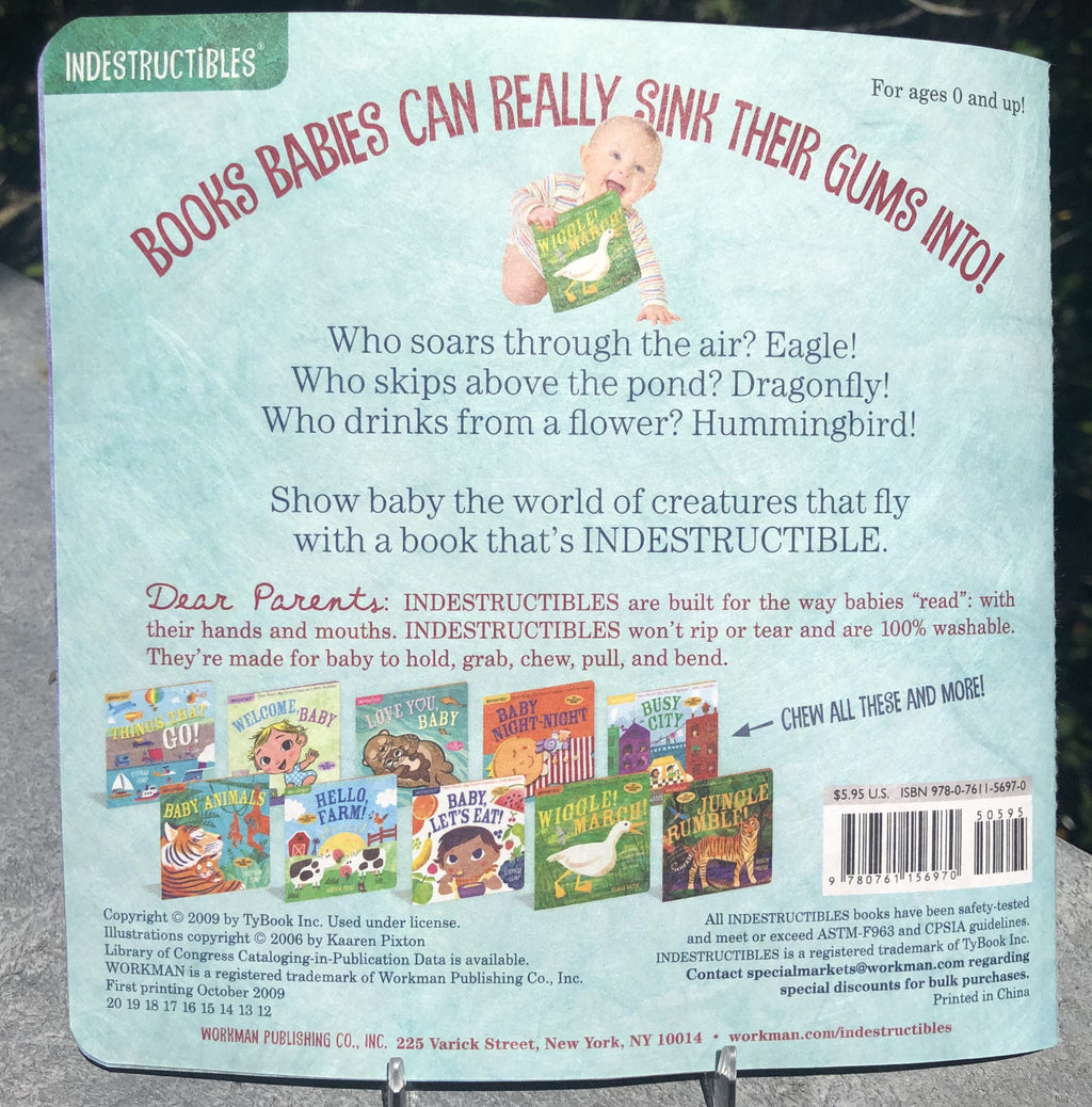 Flutter! Fly! - Indestructible Kids Books