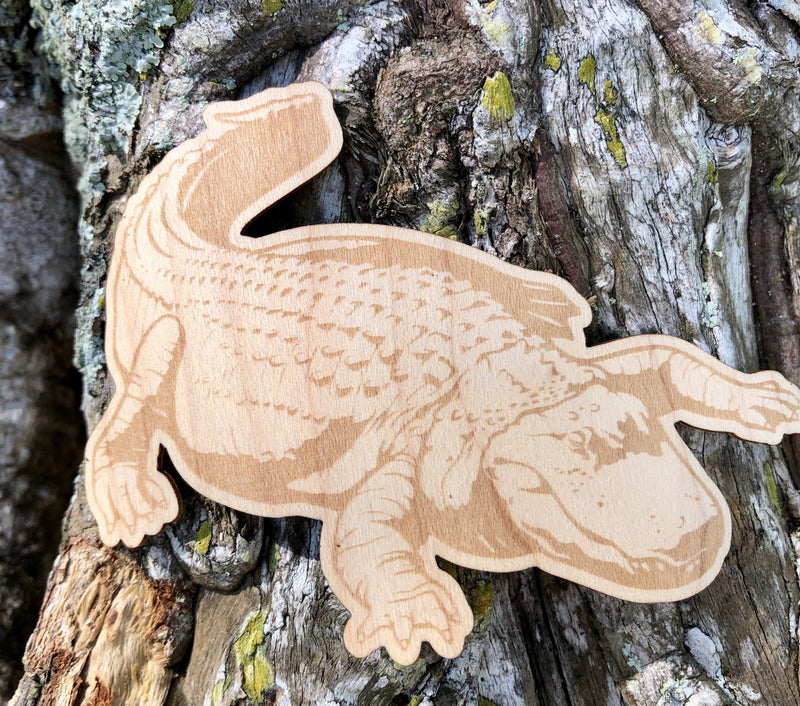 Eco-friendly Wood Stickers - 9 Wildlife Images - Handcrafted in the USA