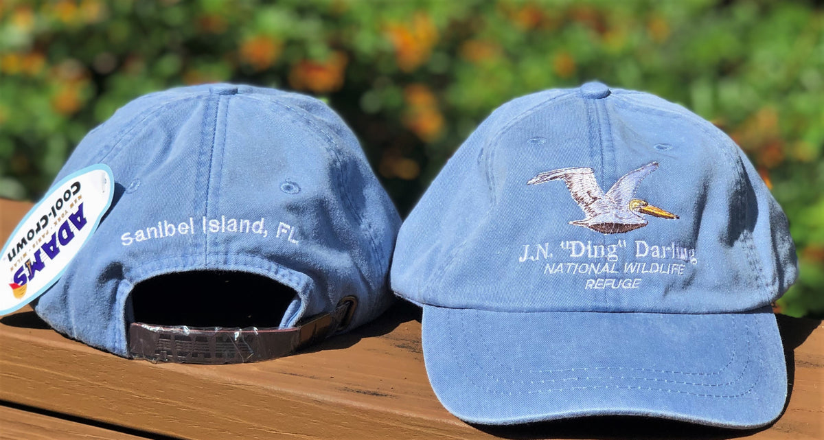 Pelican Adjustable Baseball Hat - Denim