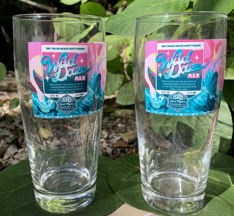 "Ding" Darling Wild Daze Beer - Pint Glass