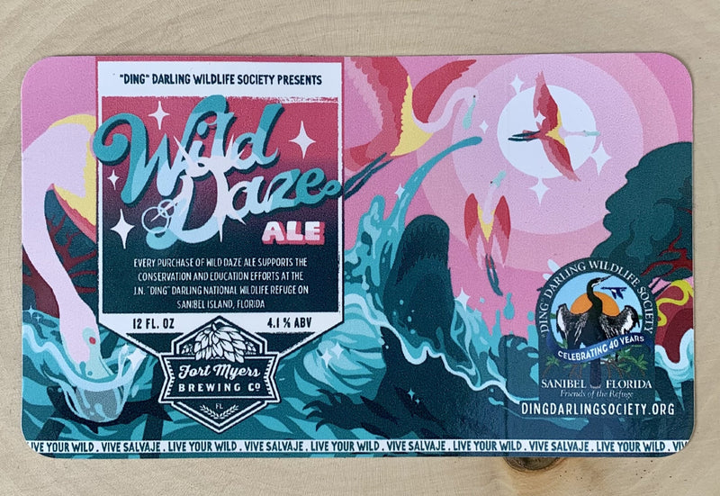 "Ding" Darling Wild Daze Beer - Sticker