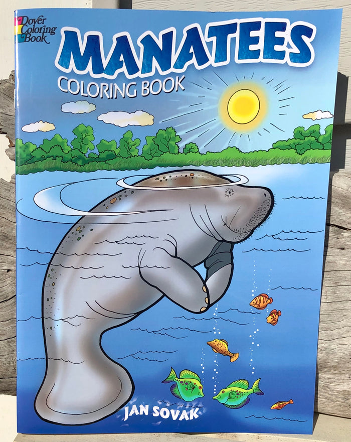 Manatees Coloring Book - Jan Sovak