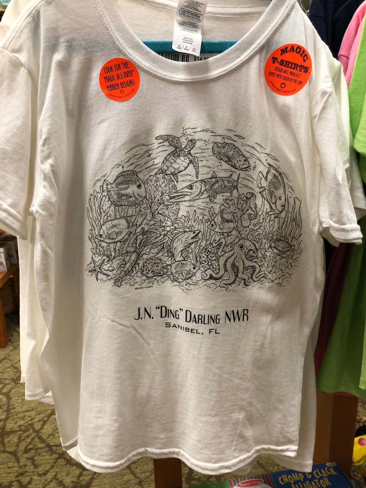 Kids Color Changing T-Shirt - Living Reef