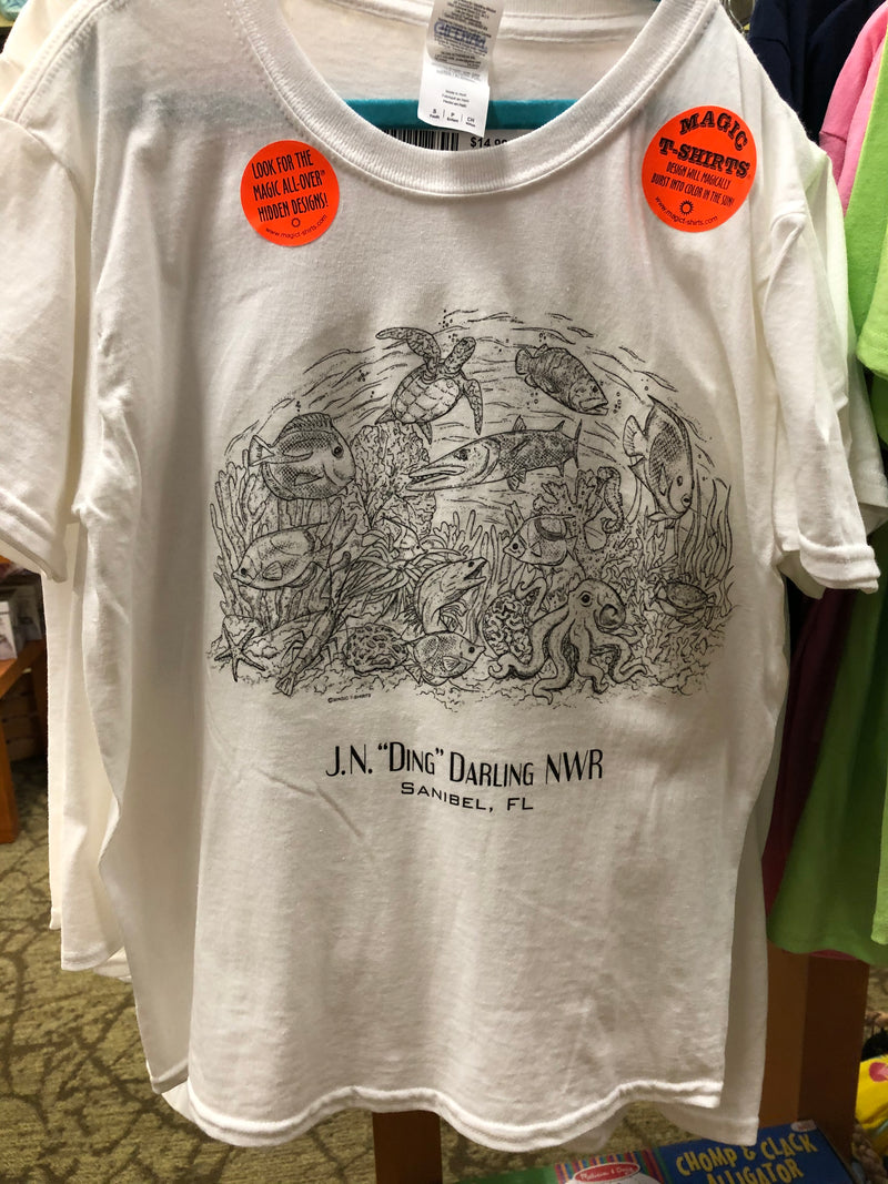 Kids Color Changing T-Shirt - Living Reef