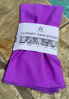 Luxury Sun Scarf and Face Covering - Magenta