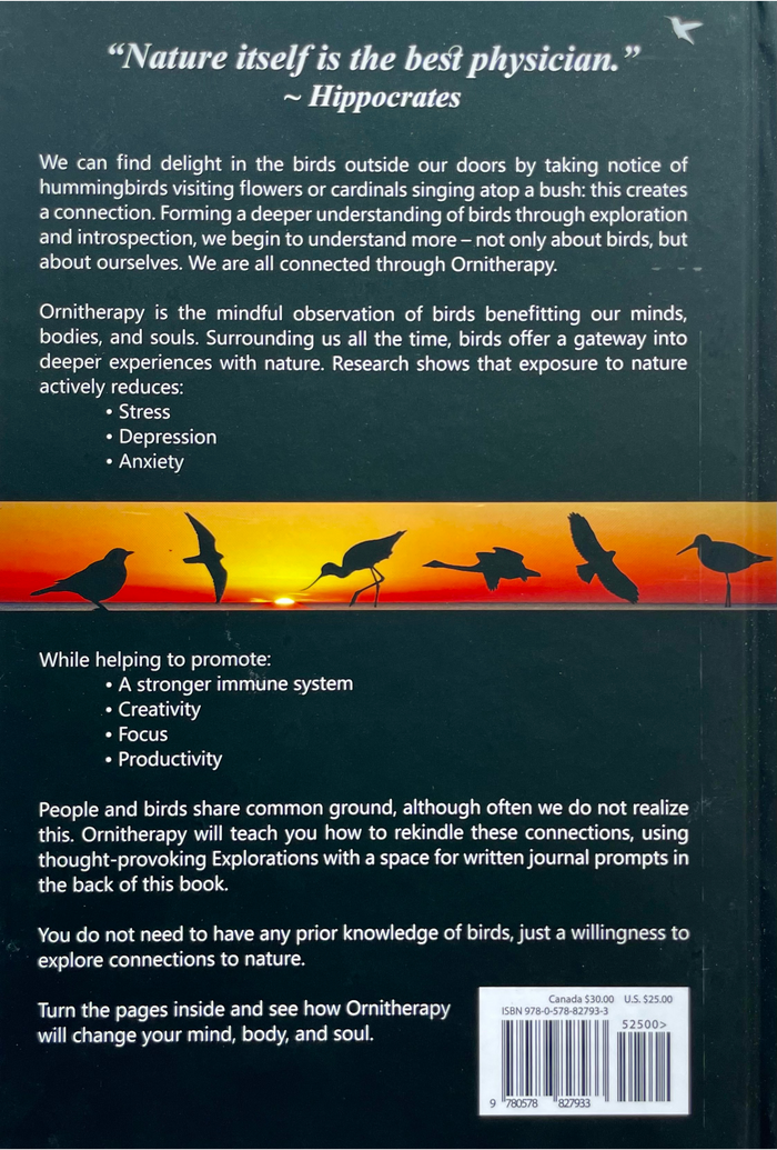 Ornitherapy *SIGNED COPY* - by Holly Merker, Richard Crossley, and Sophie Crossley