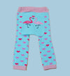 Doodle Pants Kids Cotton Leggings - Flamingo