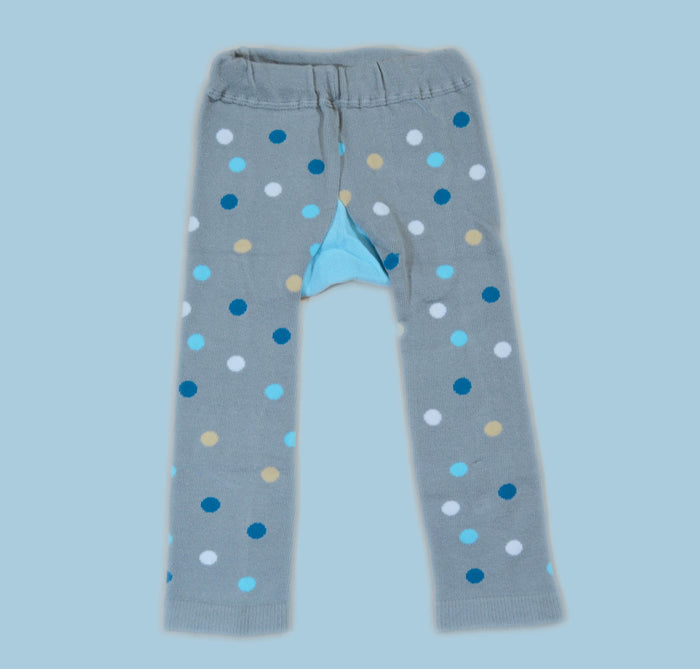 Doodle Pants Kids Cotton Leggings - Seahorse
