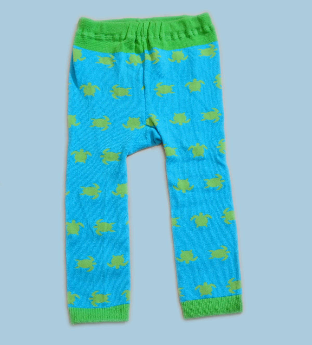 Doodle Pants Kids Cotton Leggings - Sea Turtle