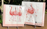 Whimsical Wildlife Paper Napkins - Pretty in Pink - Two Sizes