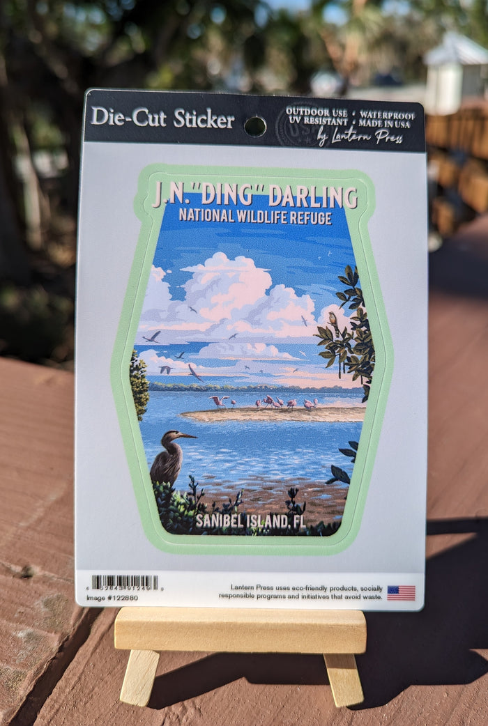 "Ding" Darling Wild Spaces Collection - Die-Cut Sticker