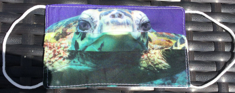 Youth Masks for Conservation - Animal Faces - Sea Turtle