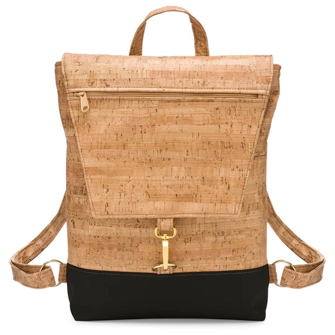 Rustic Cork Backpack - Natalie Therese