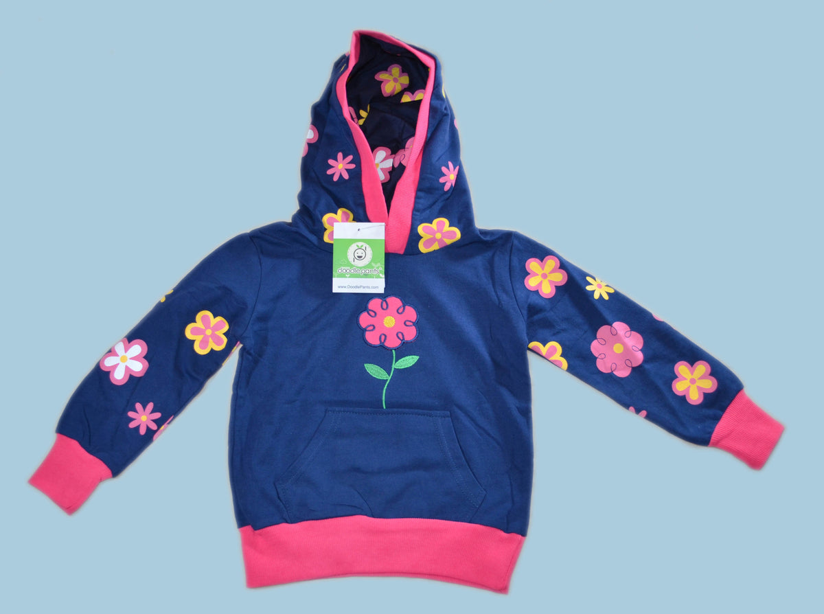 Kids Flower Hoodie