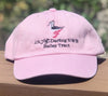 Pink Black-Necked Stilt Adjustable Baseball Hat
