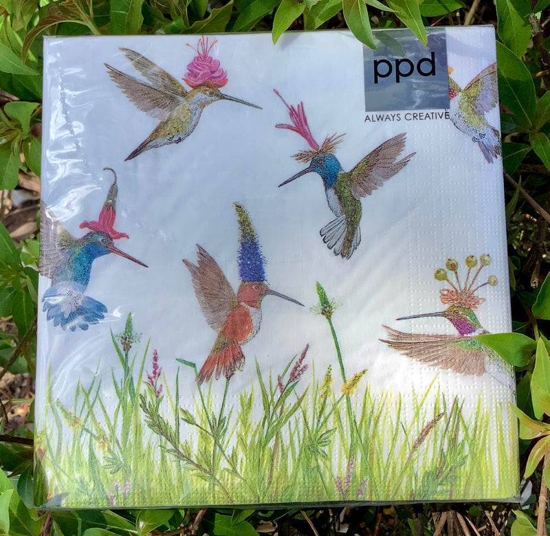 Meadow Buzz Paper Napkins - Three Sizes