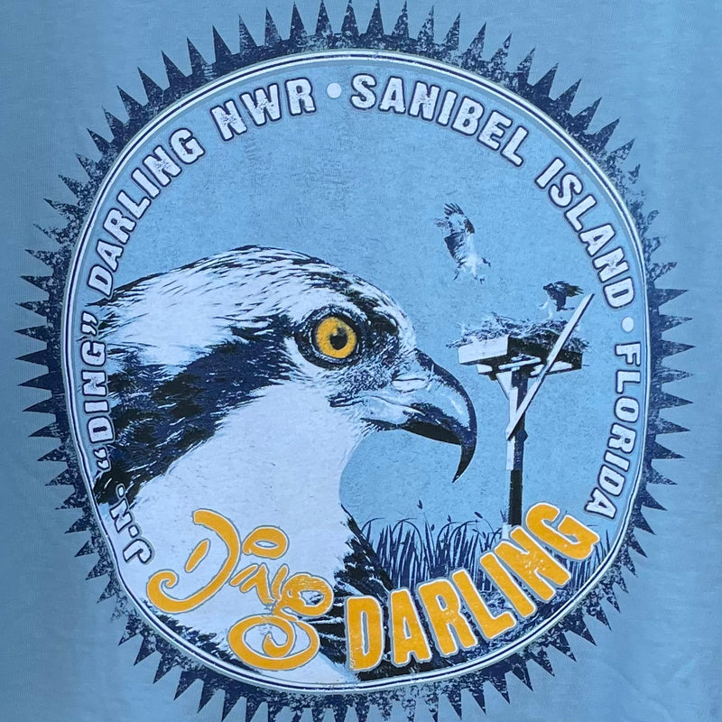 Short Sleeve Osprey T-Shirt - Denim Blue
