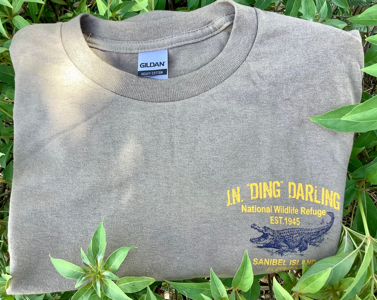 "Ding" Darling Alligator T-Shirt - Savana Brown