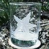 Etched Double Old-Fashioned Glass 14oz - Sea Star
