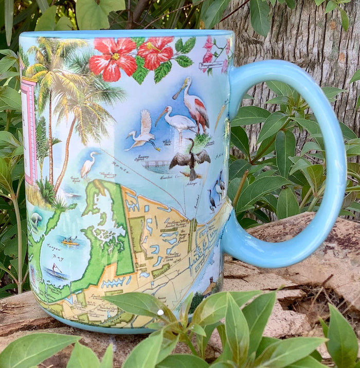 *NEW* Sanibel-Captiva Historical Map Mug