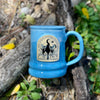 Special Edition Wildlife Society 40th Anniversary Mug - Powder Blue with White Glaze