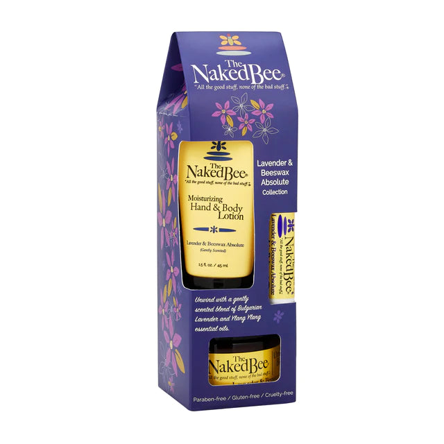 Lavender & Beeswax Absolute Gift Collection - Naked Bee