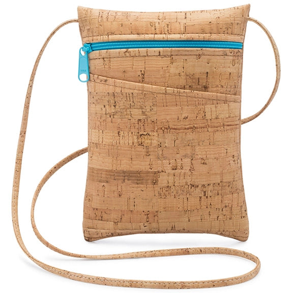 Rustic Cork Mini Cross Body Bag  - Natalie Therese