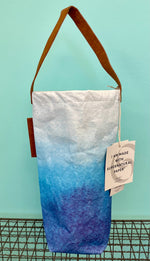 Paper Wine Bag - Blue Ombre