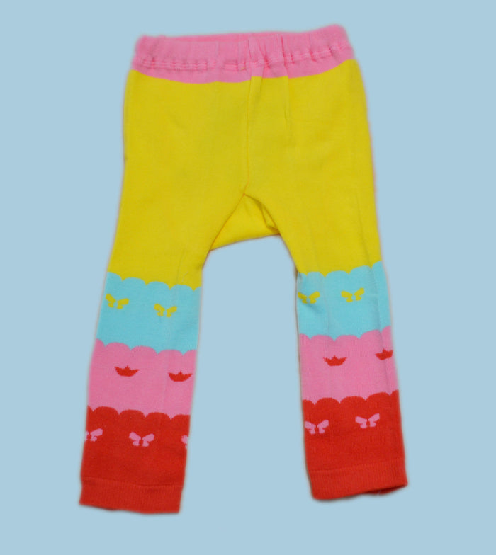 Doodle Pants Kids Cotton Leggings - Butterfly