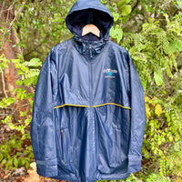 "Ding" Darling NWR Men's Rain Jacket - Navy / Yellow Gold