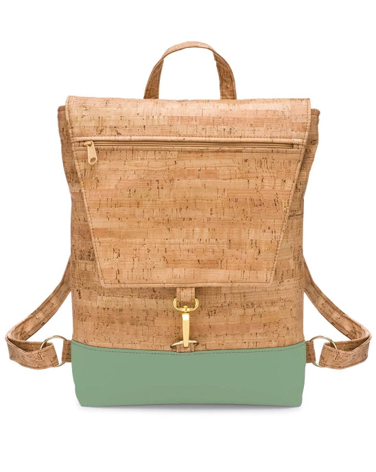 Rustic Cork Backpack - Natalie Therese