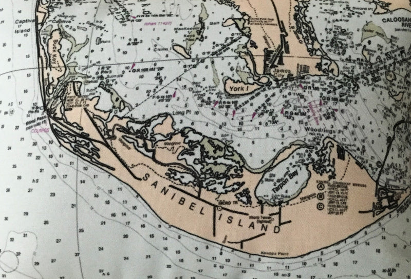 decorative nautical maps