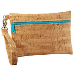 Rustic Cork Small Wristlet - Natalie Therese